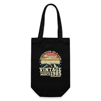 Mars né en 1985 38ème anniversaire cadeau homme - Sac à bouteille - noir - Devant
