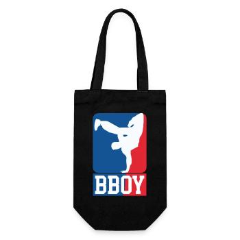 Breakdance B-Boy Streetdance Design Hip Hop Dance - Geschenkbeutel für Flaschen - Schwarz - Vorne