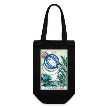 The Empress - Geschenkbeutel für Flaschen - Schwarz - Vorne