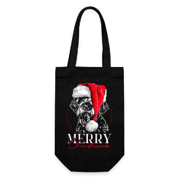 Santa KORTHALS GRIFFON Joyeux Noël Wilsigns - Sac à bouteille - noir - Devant