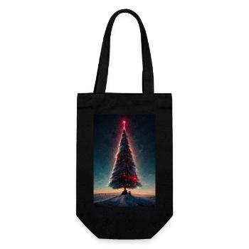 Noël 9 - Sac à bouteille - noir - Devant