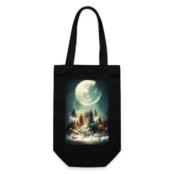 Noël 24 - Sac à bouteille - noir - Devant