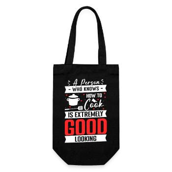 Cuire Cuire Cuillère de cuisson - Sac à bouteille - noir - Devant