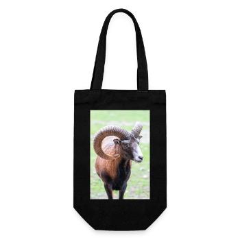 Mouflon européen Europäischer Mufflon - Sac à bouteille - noir - Devant