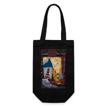 Art Impressionnisme - Sac à bouteille - noir - Devant