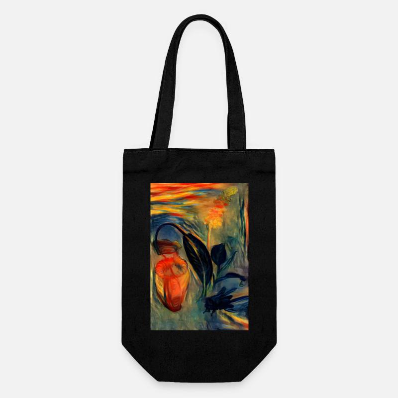 Le pichet plante Nepenthes - Sac à bouteille - noir