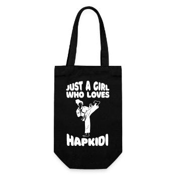 Hapkido, Judo, Karate, Martial Arts, Aikido, Martial Arts - Gift Bag for Bottles - black - Front