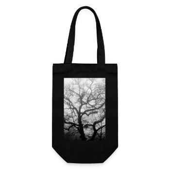 Structure of nature - Gift Bag for Bottles - black - Front