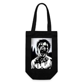 MELTING ZOMBIE MANGA 2 - Sac à bouteille - noir - Devant