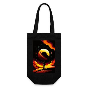 lost in space - Sac à bouteille - noir - Devant