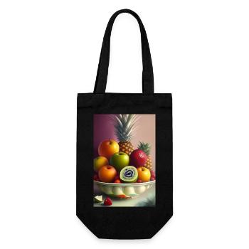 Fruit - Gift Bag for Bottles - black - Front