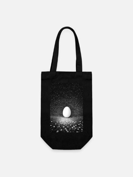 Œuf cosmique - Sac à bouteille - noir