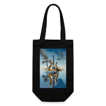 Desert Rhapsody - Gift Bag for Bottles - black - Front