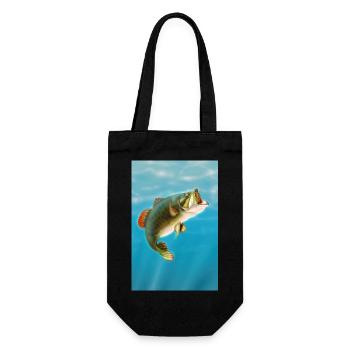 Carpe Koï - Sac à bouteille - noir - Devant