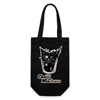 Chaffé Miastresso - Geschenkbeutel für Flaschen - Schwarz - Vorne