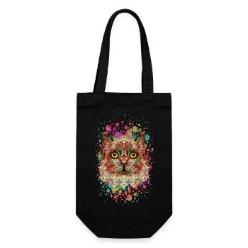Chat - Sac à bouteille - noir - Devant
