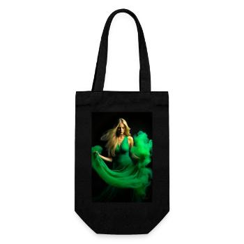 Green Beauty 3 - Gift Bag for Bottles - black - Front