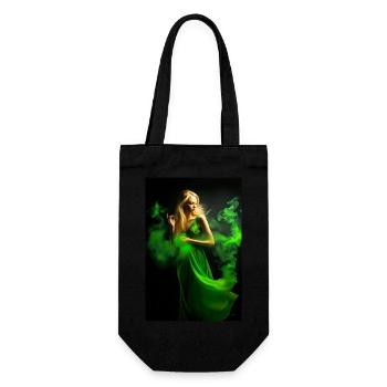 Green Beauty 4 - Gift Bag for Bottles - black - Front