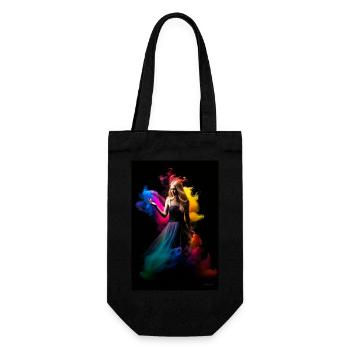 Rainbow Beauty 4 - Gift Bag for Bottles - black - Front