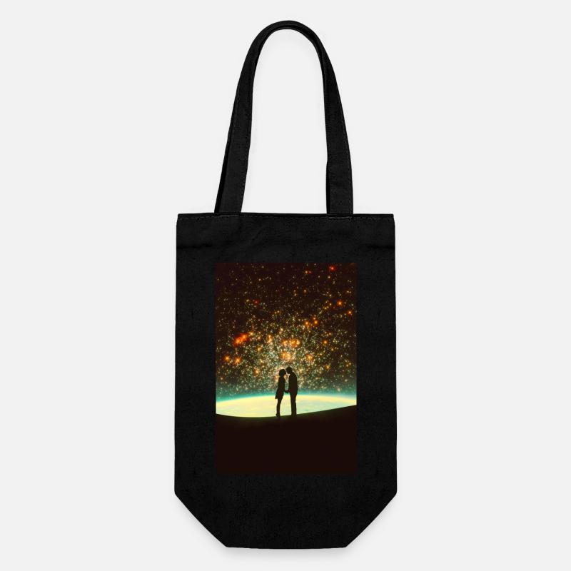 Baiser cosmique - Sac à bouteille - noir