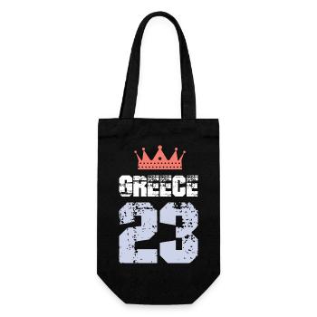 Greece 23 Jersey 2023 - Gift Bag for Bottles - black - Front