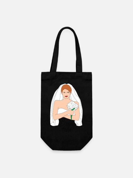 Bride Tribe Brown 2 - Sac à bouteille - noir