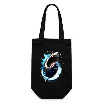 Sharknado #1 - Gift Bag for Bottles - black - Front