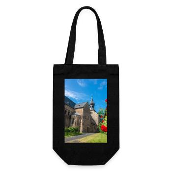 Pfarrkirche St. Peter und Paul Goslar - Geschenkbeutel für Flaschen - Schwarz - Vorne