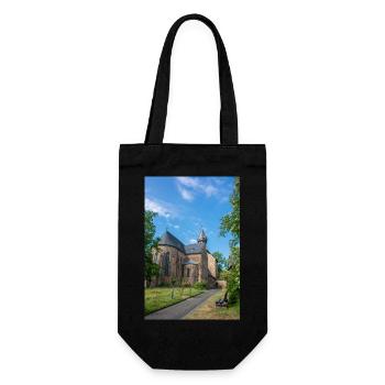Pfarrkirche St. Peter und Paul Goslar - Geschenkbeutel für Flaschen - Schwarz - Vorne