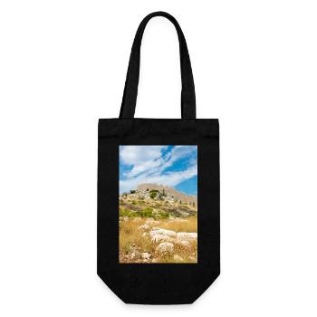 Le mur d’Oštrica (Bedem Grebastica) Croatie - Sac à bouteille - noir - Devant