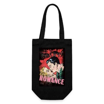 VINTAGE ROMANCE 4 BIS - Geschenkbeutel für Flaschen - Schwarz - Vorne
