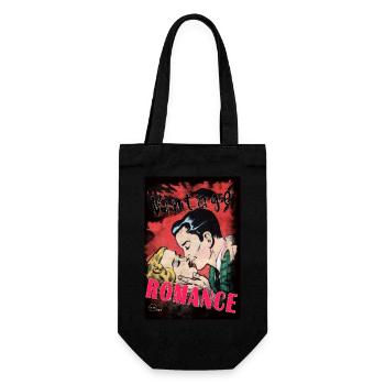 VINTAGE ROMANCE 4 von Yume Origins - Geschenkbeutel für Flaschen - Schwarz - Vorne