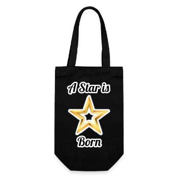 Rock Star - Gift Bag for Bottles - black - Front
