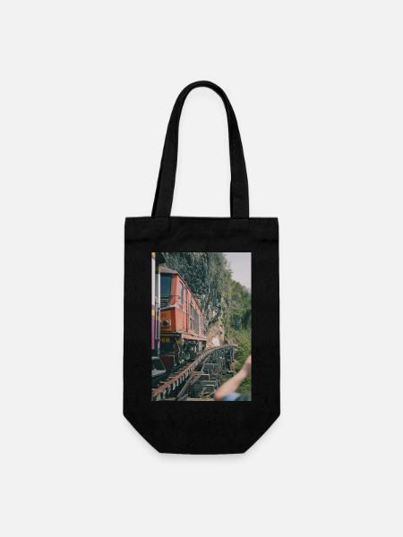 Train Train - Sac à bouteille - noir