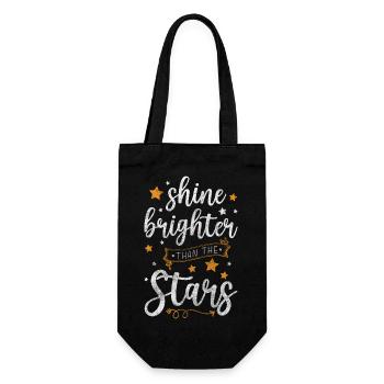 Ciel étoilé Wish Nuit de rêve - Sac à bouteille - noir - Devant