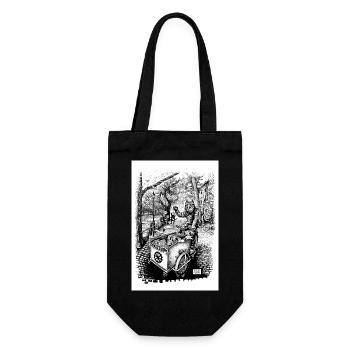Pendant ce temps à Cracovie [Pologne] - Sac à bouteille - noir - Devant