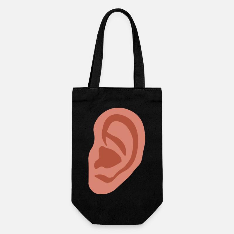 Grande oreille - Sac à bouteille - noir