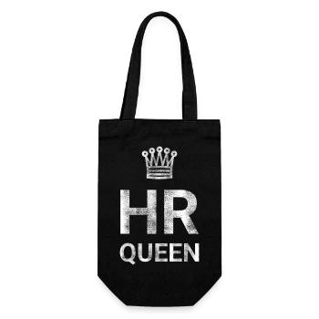 HR Queen - Gift Bag for Bottles - black - Front