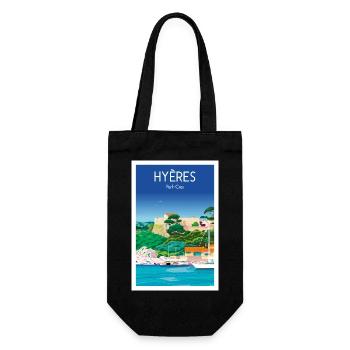 Hyères Port Cros - Sac à bouteille - noir - Devant