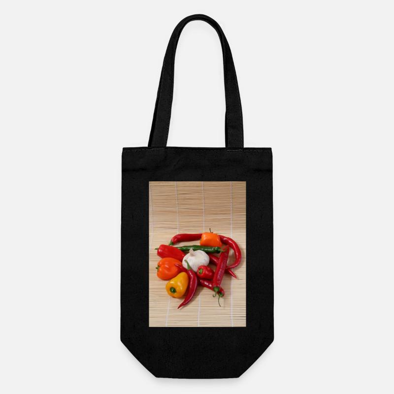 CHILI's Round - Gift Bag for Bottles - black