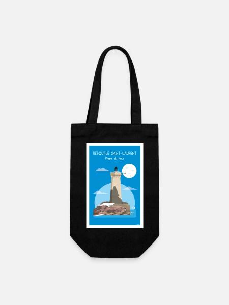 PHARE DU FOUR - Sac à bouteille - noir