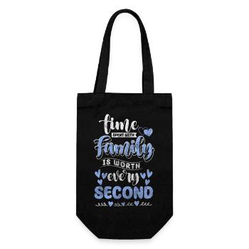 Family Reunion Food Dear Children - Gift Bag for Bottles - black - Front