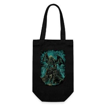 NIght of the Cthulhu - Gift Bag for Bottles - black - Front