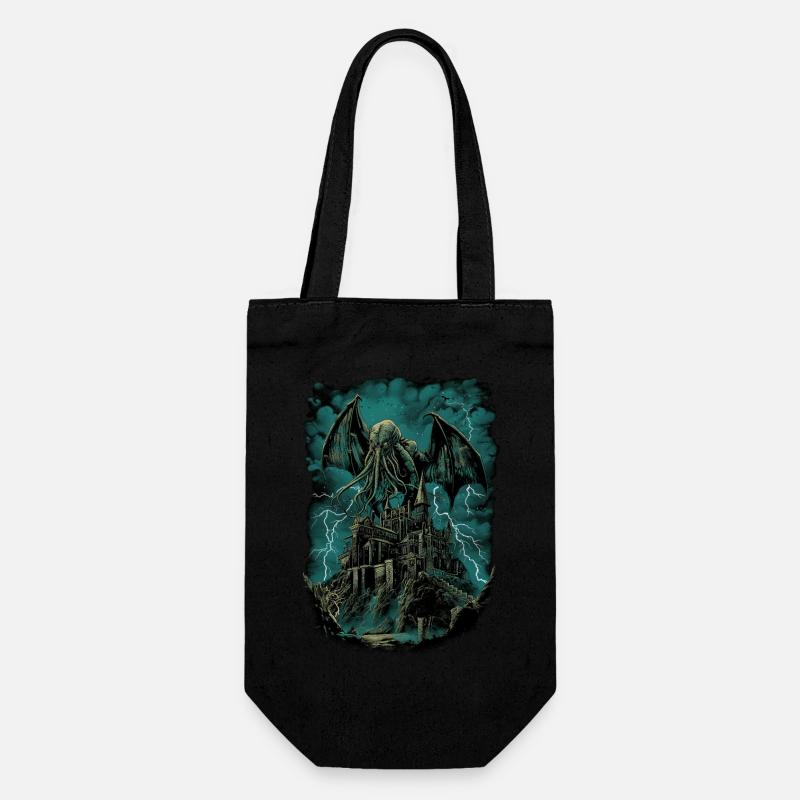 Nuit du Cthulhu - Sac à bouteille - noir