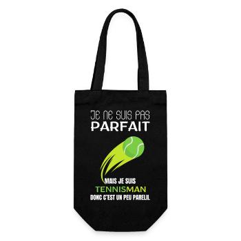 Tennisman Pas Parfait - Sac à bouteille - noir - Devant