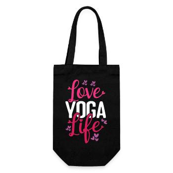 Aimer Yoga Vie - Sac à bouteille - noir - Devant