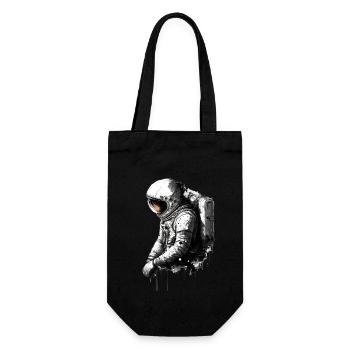 Astronaute - Sac à bouteille - noir - Devant