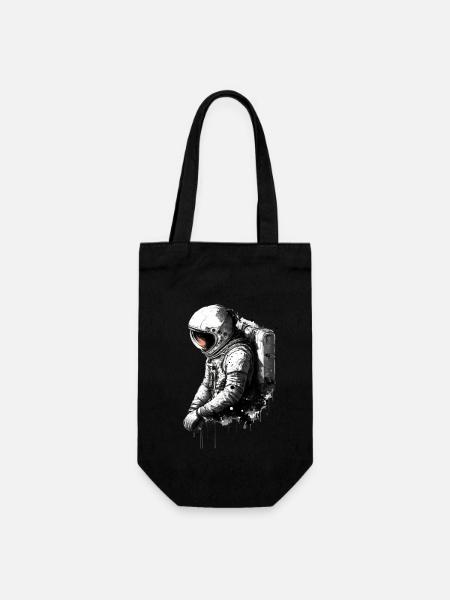 Astronaute - Sac à bouteille - noir