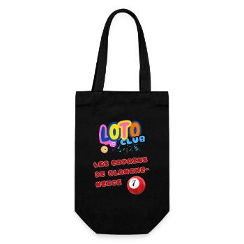 LOTO - BINGO - 7 - LES COPAINS DE BLANCHE-NEIGE - Sac à bouteille - noir - Devant