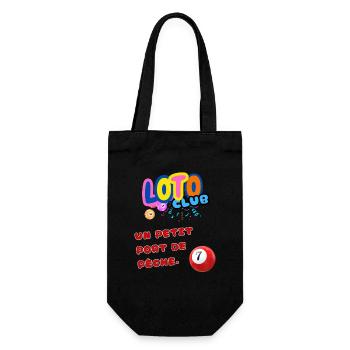 LOTO - BINGO - 7 - UN PETIT PORT DE PÊCHE - Sac à bouteille - noir - Devant